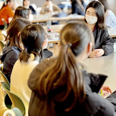 学生カフェの様子