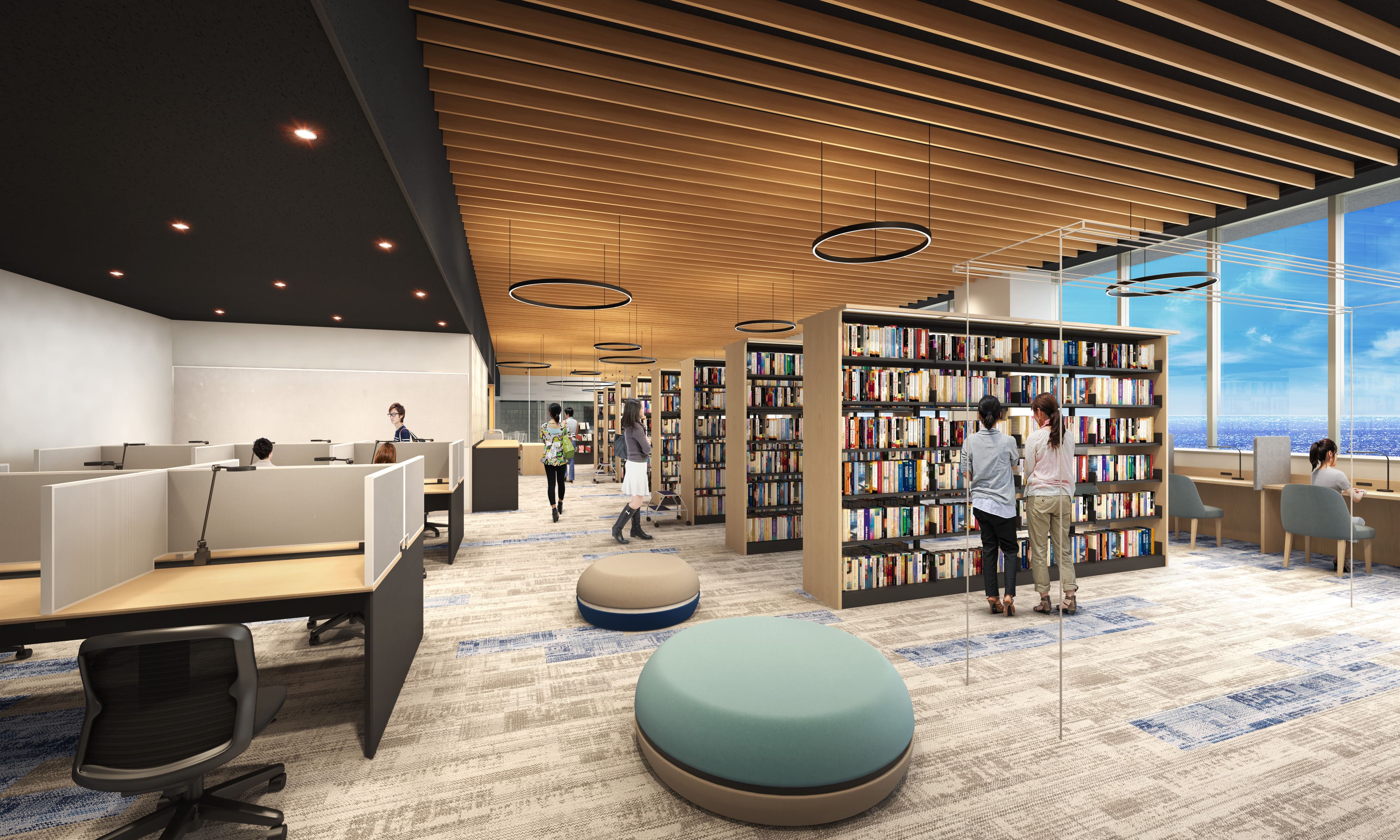 5F 図書館